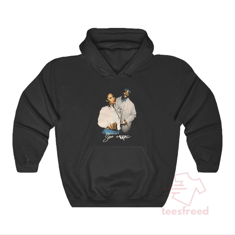 Tupac And Selena Smooth Hoodie - Teesfreed