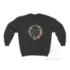Death Metal Floral Sweatshirt