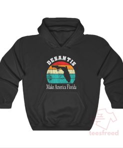 Desantis Make America Florida Vintage Hoodie